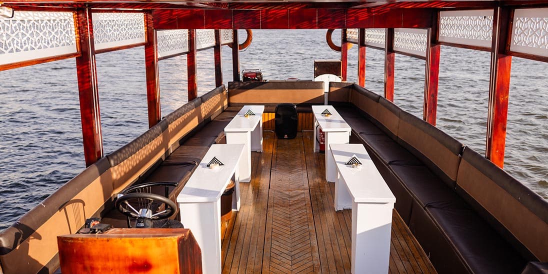 IMKAN Boat from Inside.